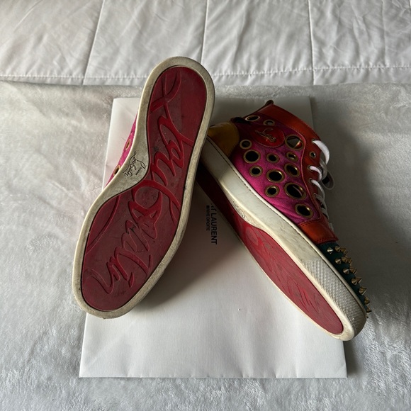 Christian Louboutin multicolored shoes - Picture 5 of 9